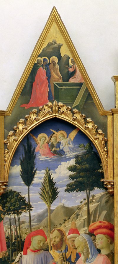 Santa Trinita Altarpiece (detail) by Fra Angelico